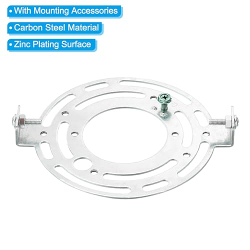 Patikil PTA231217TT000367 126Mm (4.96") Universal Light Fixture Mounting Bracket Kit, 3Set Light Crossbar Round Ceiling Plate For Wall Light, Close To Ceiling Light thumb #3