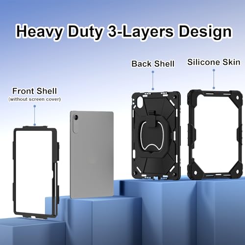 Étui de protection robuste résistant aux chocs Lenovo TB390FU 13