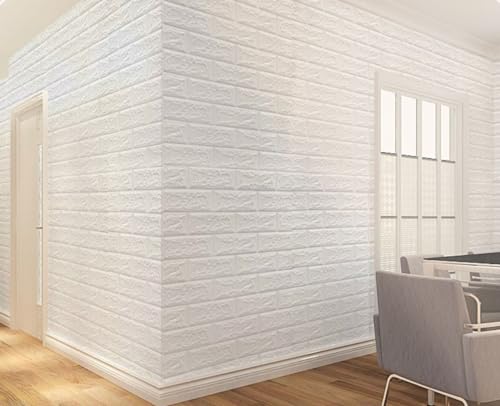 RHP 3D Tapete Wandpaneele Selbstklebend Ziegelstein Wasserdicht...