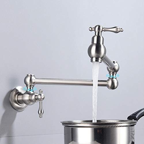 Grifo de cocina para llenar ollas extensible contra la fatiga lumbar