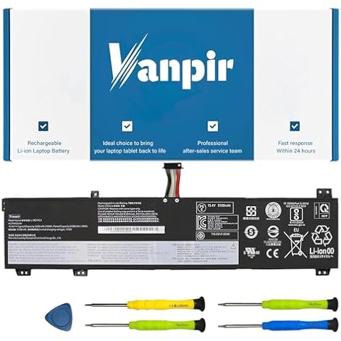 VANPIR L19C4PC1 Laptop Battery Cover