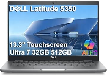 Dell Pro 16 (Next Gen Latitude) Business AI PC Laptop (16" FHD+ Touchscreen, Intel Core Ultra 7 265U (> i7-1355U), 64GB DDR5 RAM, 2TB SSD), Backlit, 1080p IR Webcam, Wi-Fi 6E, Win 11 Pro, PC16250