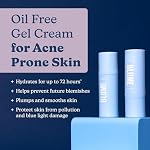 Blume Meltdown Gel Face Moisturizer for Acne Prone Skin - Oil Free Facial Moisturizer with Niacinamide & Centella to Even Skin Tone - 72-Hour Hydration Face Cream with Ceramides & Squalane (1.7 oz) - Image 2