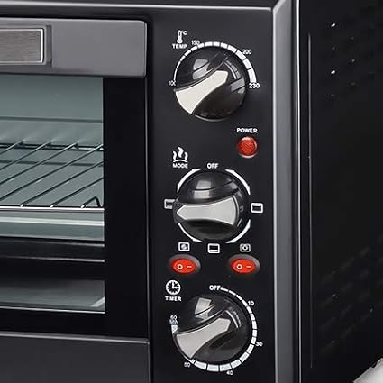 Grunkel - Mini Horno electrico de sobremesa 28L - 1600W (Negro) :  Amazon.es: Hogar y cocina