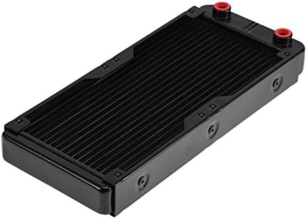 Richer-R PC Cooling Radiator,240MM Aluminum Computer Ra/diator Water Cooling Cooler 18 Tubes Heat Exchanger CPU Heat Sink