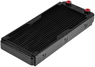 Richer-R PC Cooling Radiator,240MM Aluminum Computer Ra/diator Water Cooling Cooler 18 Tubes Heat Exchanger CPU Heat Sink