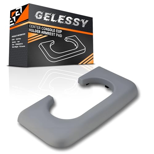 Gelessy Ford Super Duty Center Console Cup Holder Grey