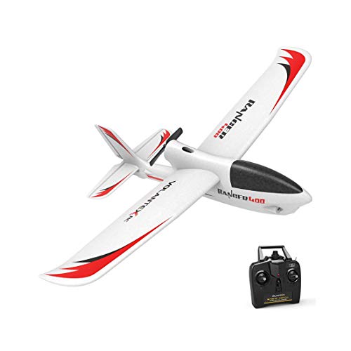 DAN DISCOUNTS Télécommande Avion - 400mm Planeur RC avec Gyro à Xpilot Intégrés - 2.4G 4CH RC Avion Modèle Jouet RTF - Intérieur Planeur Jet dextérieur pour Enfants et Adultes Cover