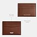 Coach Men's Flat Card CASE, Redwood, One Size
