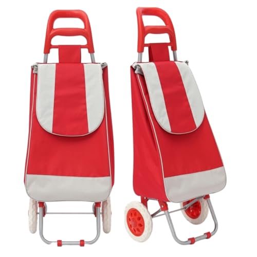 Carrinho De Compras Preto Feira Dobrável Rodinha Suporta 30kg