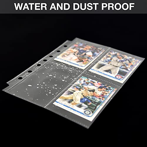 Pages de cartes à collectionner transparentes et pochettes de mini classeur - 6