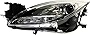 Evan-Fischer Headlight Lens and Housing Compatible with 2011-2013 Mazda 6 Halogen CAPA Driver Side