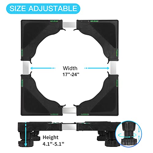 image for Nefish Mini Fridge Stand Universal Stand Base Adjustable Refrigerator 