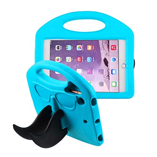 Insten Mustache Kids Drop-Resistant Protector Cover Case for Apple iPad Mini 1 2