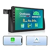 QLED-Display & RDS-Radio❌ Das Eonon-Radio verfügt über einen 2,5D-Multitouch-Bildschirm mit 1280*720P HD-Auflösung und 178° vollem Betrachtungswinkel. Die Farbwiedergabe ist realistischer, satter und detaillierter. Das AM/FM-Radio unterstützt RDS, um Echtzeit-Radiosendungen, Wetterberichte und Nachrichten zu empfangen. Das Radiomodul verwendet TDA7708 von ST mit exzellenter Empfangsleistung, starke Anti-Störungsfähigkeit und zuverlässige Stabilität.
