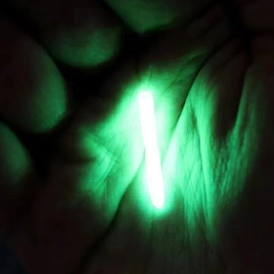 Jowxsx 100 Pcs 3mm Fishing Float Light Stick Fluorescent Lightstick Fluorescent Dark Glow Sticks Fishing Float Accessories Corks, Floats Terminal Tackle Accessories, Fishing Corks, Floats and Bobbers