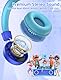 riyo Bluetooth Kopfhörer Kinder, Kinderkopfhörer Kabellos mit LED-Leuchten Bluetooth 5.0 Kinder Kopfhörer Faltbare Stereo Sound für Schule/Tablet/PC