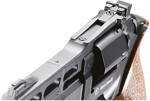 Miniatura 6 de Lancer Tactical x Bo Manufacture Chiappa Rhino Revolver 330 FPS Full Metal 50DS 357 Magnum Style 0.236 in Revólver Airsoft - Negro