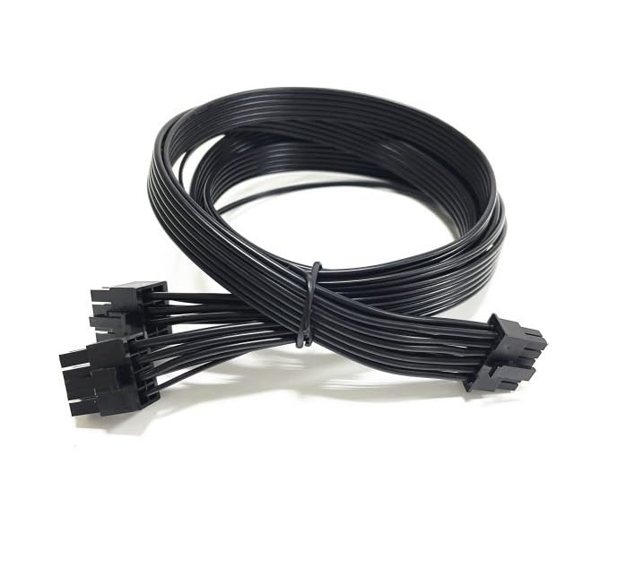 Câble 12VHPWR 600W PCIe 5.0 double 8 broches vers 16 broches pour alimentation Corsair type 4