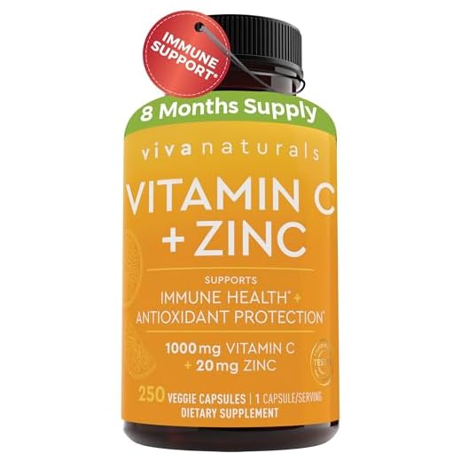 Viva Naturals Vitamin C 1000 mg + Zinc