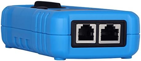 LESHP Network Cable Tester RJ11 RJ45 Line Finder Wire Tracker for Network Cable Collation, Telephone Line Test, Continuity Checking, Low Battery Capacity Indication