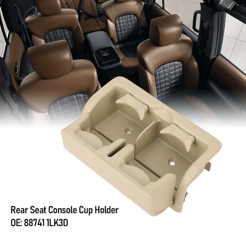 Portavasos para consola trasera Beige para QX56 QX80 Armada miniatura 3