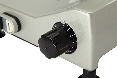 Beswood 10" Premium Chromium-Plated Steel Blade Electric Deli Meat Cheese Food Slicer Commercial And For Home Use 240W Beswood250 #TOP3