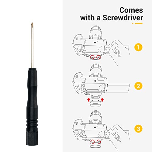 Visor ocular EOS R6 R5, visor de silicone macio para câmera estendida para os olhos especialmente pr