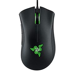 Razer DeathAdder Essential (2021) – Kabelgebundene Gaming-Maus mit Optischem Sensor mit 6400 DPI (5 programmierbare Tasten, Ergonomischer Formfaktor, 10 Millionen Klicks Lebensdauer) Schwarz