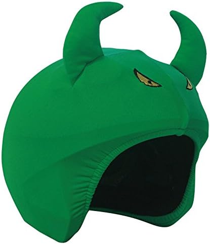 Green Demon Ski Snowboard Winter Sport Helmet Cover