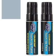 Half-Ounce Jar for Pontiac All Automotive Touch-up Paint - Bright Blue Metallic Clearcoat 26C/WA9381 - Color+Clearcoat Package