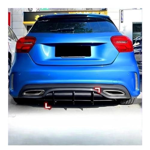 Difusor de parachoques trasero exclusivo para Mercedes Benz Clase A W176 AMG Line de OZCCH 2