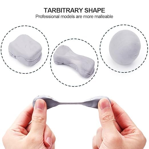 Evaluemart 2pcs Kneadable Eraser Cleaning Pencil Art Artists Drawing Rubber Eraser 3