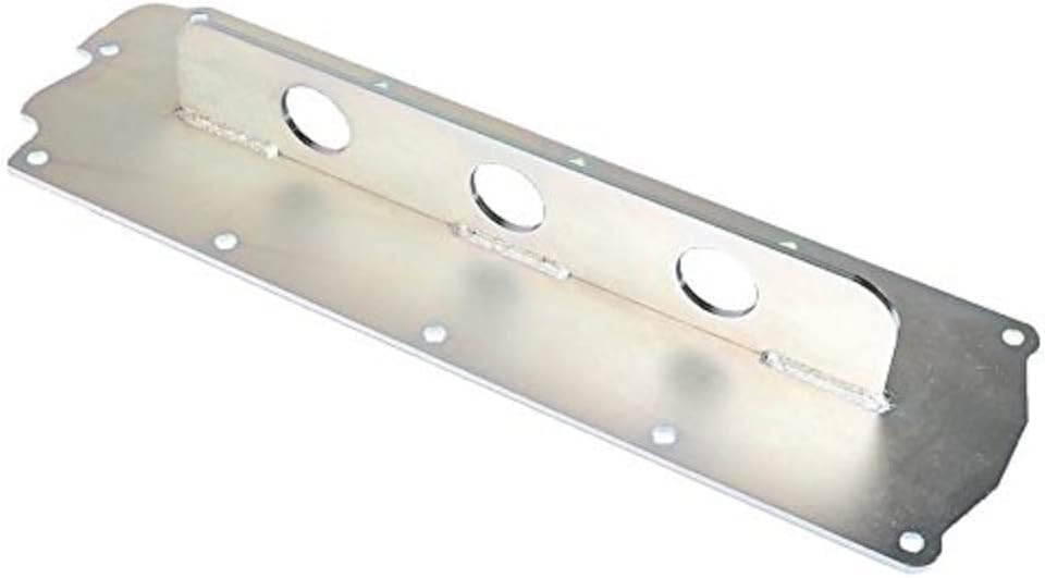 ProForm Engine Lift Plate, 3/16 in Thick, Steel, Natural, GM LS-Series Valley Cover Flange, Each