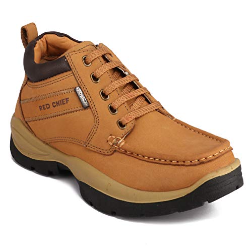 Image of Red Chief Nubuck Leather Casual Derby Shoes for Men | RC2051-D