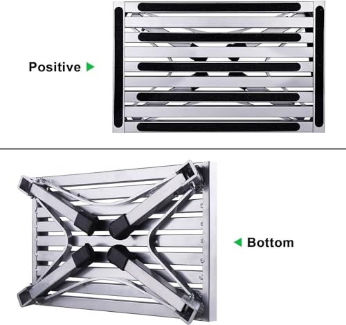 Wohnwagen Trittstufe Johgee aus Aluminium Klapptritt 47x30x23cm