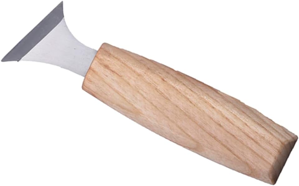 Angoily 3pcs -vanadium Cutting Wood Carving Hand Chisel Tool for Professional Woodworking Carpenter Carving Kit Polished Hardwood Handles Model