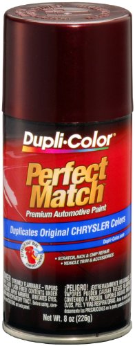 Image of Dupli-Color (BCC0400-6 PK Deep Cranberry Pearl Perfect Match Automotive Paint for Chrysler Vehicles - 8 oz. Aerosol, (Case of 6)