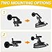 Space Saving Shower Head Extender Steel 360 Degree Rotate Adapters Tool Easy Installation 0.5 Thread Easy Mounts for Home Leak Shower Adapters
