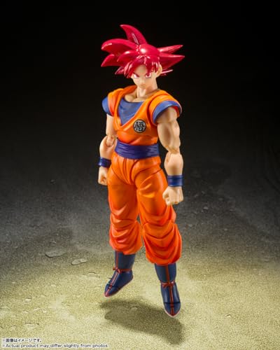 Image of TAMASHII Nations - Dragon Ball Super - Super Saiyan God Son Goku -Saiyan God Instilled with The Light of Righteous Hearts-, Bandai Spirits S.H.Figuarts Action Figure