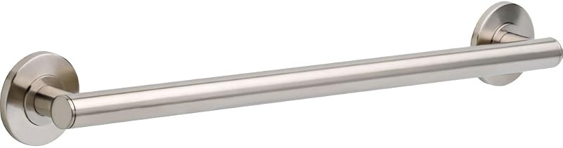 FAUCET 41824-SS Contemporary Grab Bar with Concealed Mounting, 24-Inch, Stainless