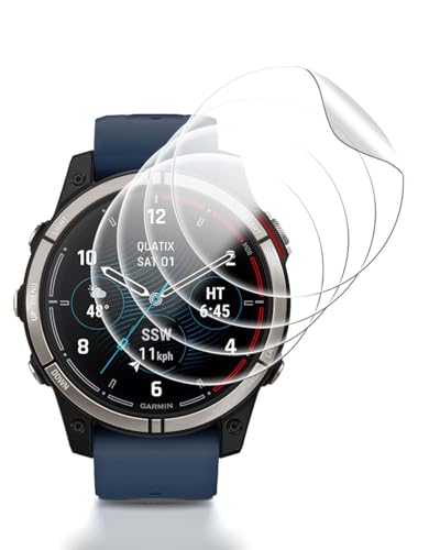 Film protection Garmin Quatix 8 47mm pour les activités nautiques et quotidiennes