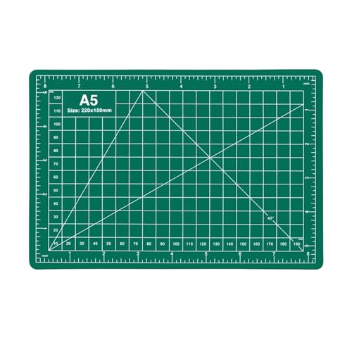 Hxcioy A Handmade Art Cutting Pad, Fabric Cutting Pad, Used For Sewing And Measuring Fabrics, Used For DIY Production, Size 8.6 * 5.9 Inches
