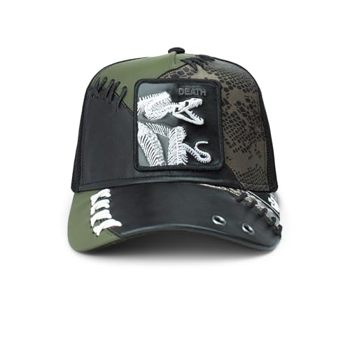 Image of Goorin Bros. The Farm Spooky Bones Collection Trucker Hat for Men and Women