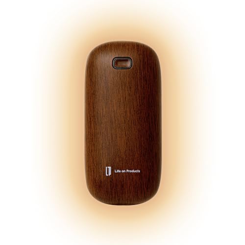 Life on Products 使い捨てないカイロ ダークブラウン 温度調節可能 速暖 充電式 長時間 小型 コンパクト おしゃれ かわいい 寒さ対策 LCAEA001のサムネイル
