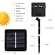 Pavlleen 3 Stücke Solar Lichterkette Aussen, 8 Modi Kupferdraht Solarlichterkette, IP65 Wetterfest, 120 LED 12M Warmweiß Lichterkette Solar Außen Wetterfest Kupferdraht für Garten, Terrasse, Hof