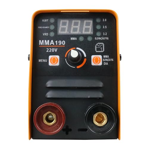 Maquina Solda Inversora Mini 190 Tig Mma Elétrica Usk - 220V - KG FERRAMENTAS