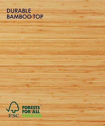 FlexiSpot E6 Bamboo 3-Stage Dual Motor 60 x 30 Electric Standing Desk Sit Stand Up Desk, Holds 220 lbs, Adjustable Height w/ Memory Presets, Solid Bamboo Desktop & Black Frame, Ships in 2 Boxes - Image 5