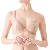 [ベルメゾン] ブラジャー 脇背中すっきり のびのび モールドブラ ベージュ（新レース） D85