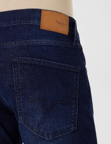 Image of Pepe Jeans Men's Slim Fit Jeans | Mid Rise | Jeans for Man